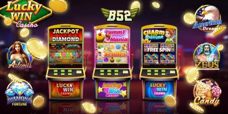 Các loại game slot trực tuyến phổ biến tại B52club